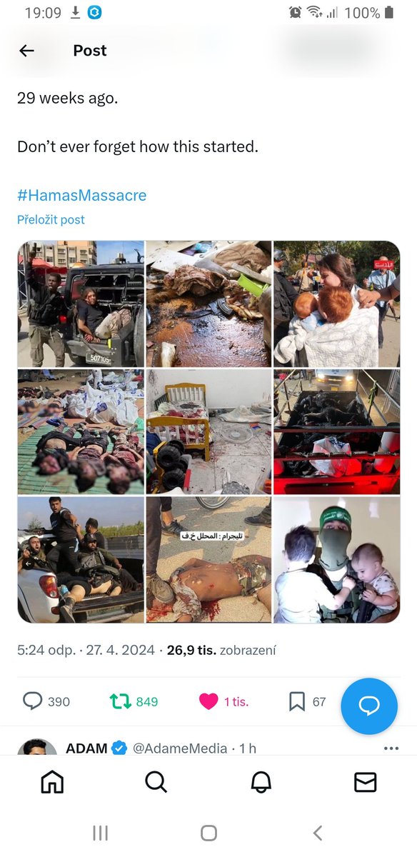 @emiliacastelao #hamasmassacre #istandwithisrael #howitstarted #freepalestinafromhamas
#NeverForget 
#supportisrael