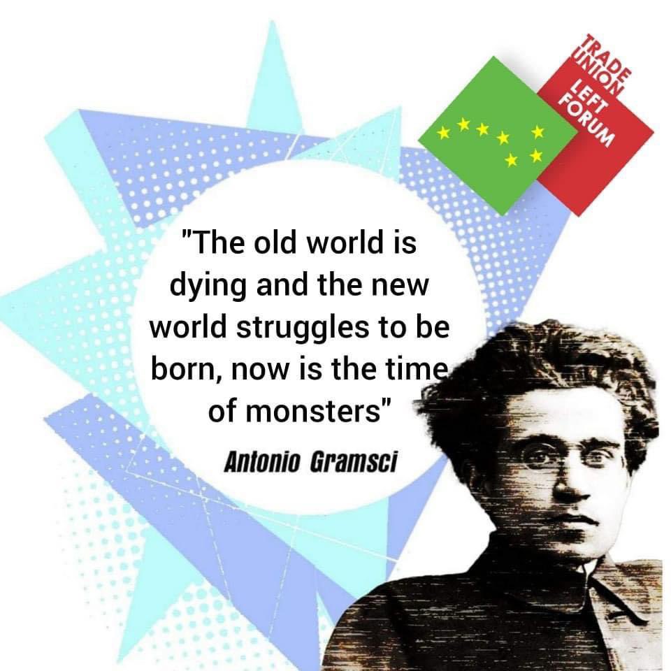 #otd Antonio Gramsci died in 1937 “The old world is dying and the new world struggles to be born Now is the time of monsters' Stop #GazaGenocide NATO out of Ireland Defend Irish # neutrality #PeaceForTheWorld