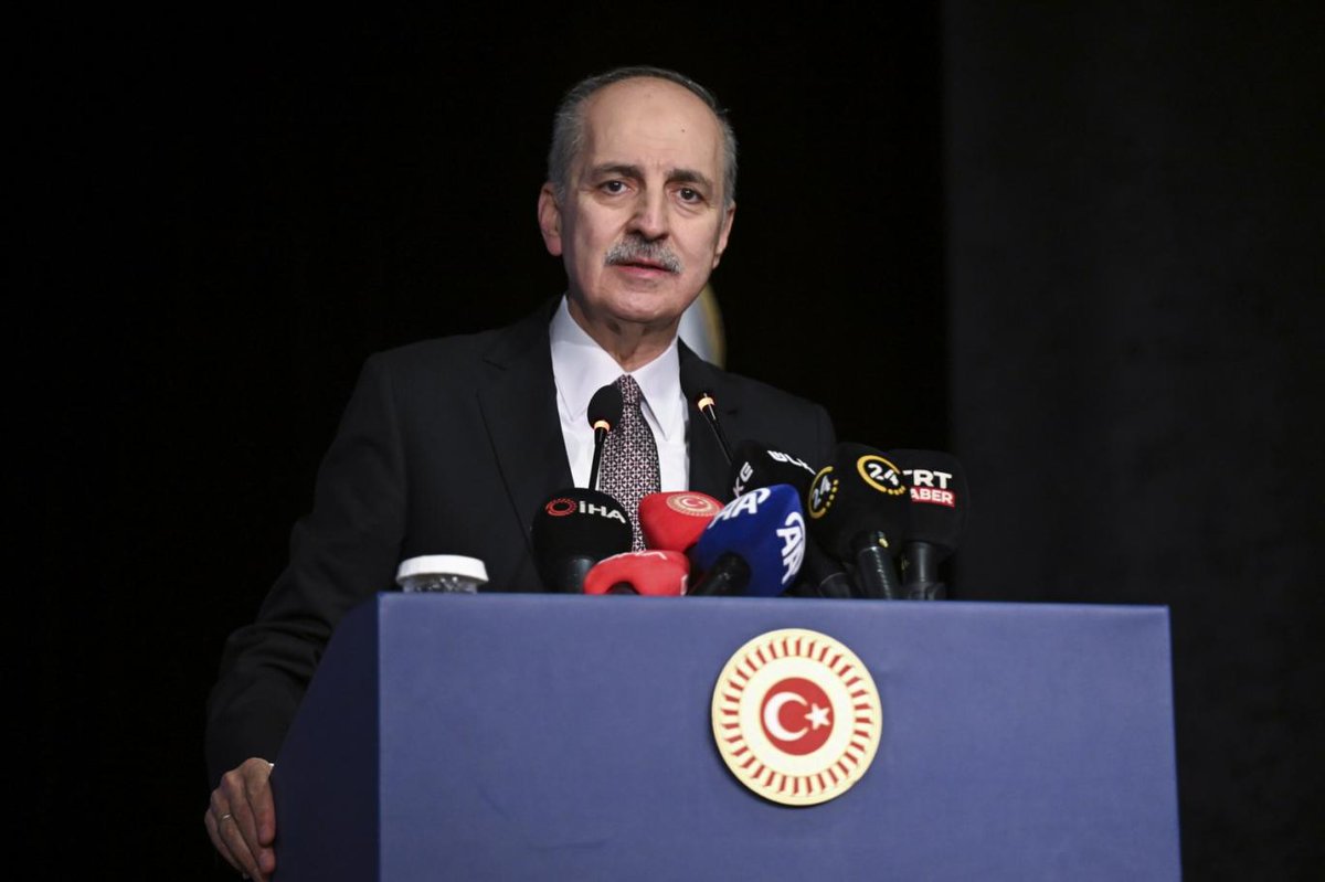 🔴 'Yeni bir dünya sistemi kurulacak, buna da Türkiye ve İslam dünyası öncülük yapacaktır.'

🗣️ Numan Kurtulmuş | TBMM Başkanı 

🗓️ 26 Nis 2024