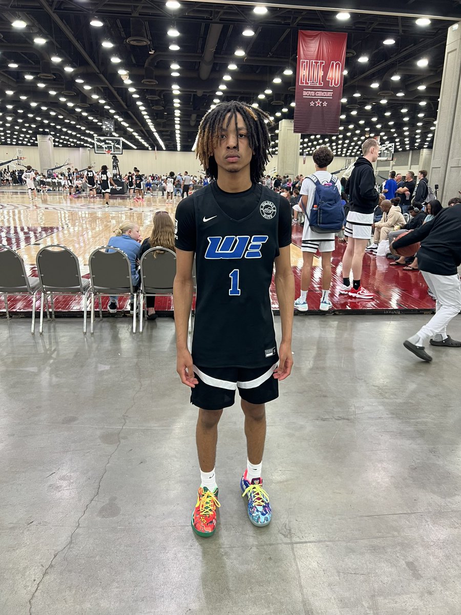 2028 PG Anthony Slaughter Jr. of Wildcats Elite (KY) is a special player for his class. Controls the tempo, elite handle, crafty finisher, high IQ playmaker, & a very capable 3 ball. D1 coaches - Go ahead and jot this name down for the future. A top guard in KY 2028.