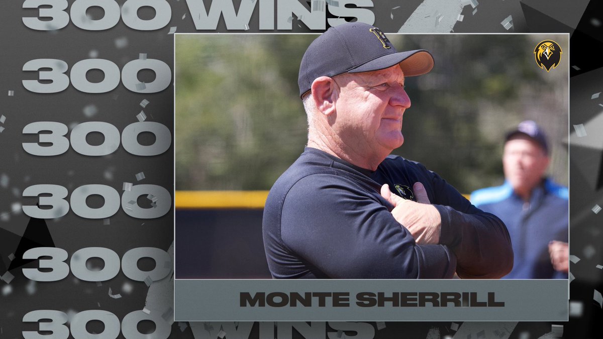 PfeifferSports's tweet photo. 𝑴𝒊𝒍𝒆𝒔𝒕𝒐𝒏𝒆 𝑾𝒊𝒏

Coach Monte Sherrill, a Pfeiffer alum and Sports Hall of Fame member, clinched his 300th career win within an impressive 9-year tenure as Head Coach of the Lady Falcons.

#BlackAndGoldStandards #FalconSoftball https://t.co/ZqmLFtDo3l