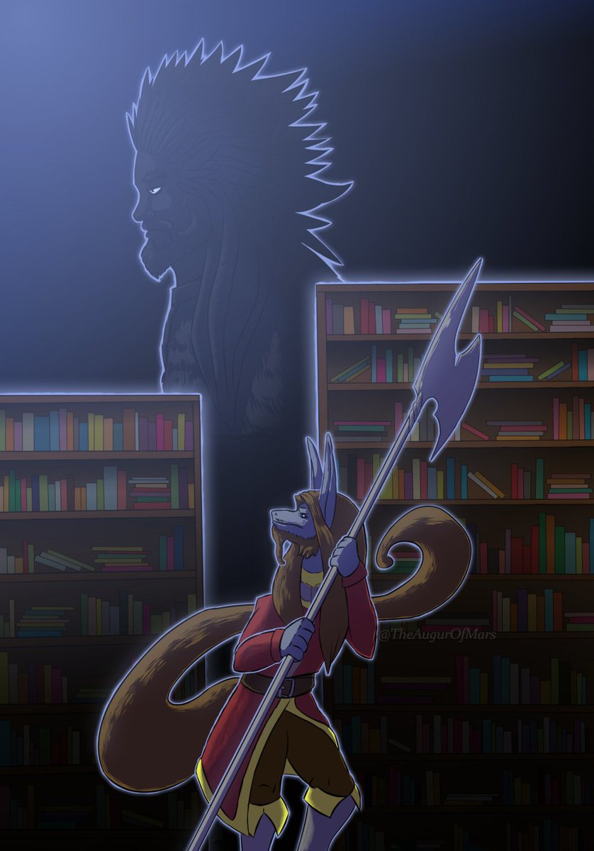 TheAugurOfMars's tweet photo. Cover art for my comic. 
Sometimes, a library can hide so many things.

#comic #digitalartwork #WorldOfLogos #digitalart https://t.co/UGBmg6IIkZ