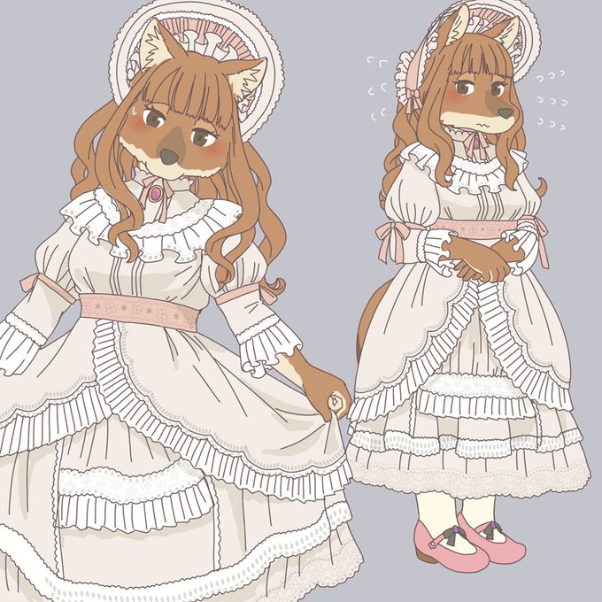 「bonnet lolita fashion」 illustration images(Latest)