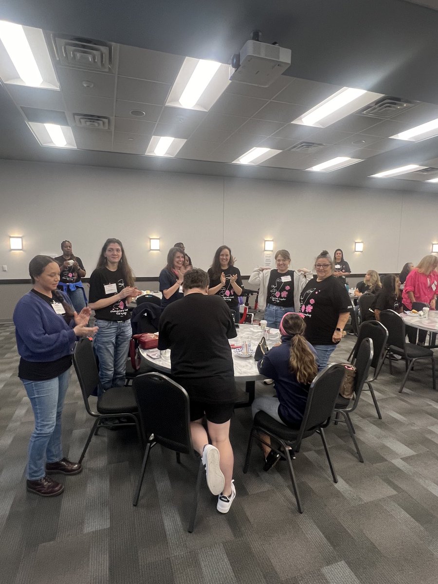 TexasAFLCIO's tweet image. Record attendance at ⁦@TexasAFLCIO⁩ Women’s Summit is stoked by new attendees, seen standing in these photos. #LaborMOVEment #1u