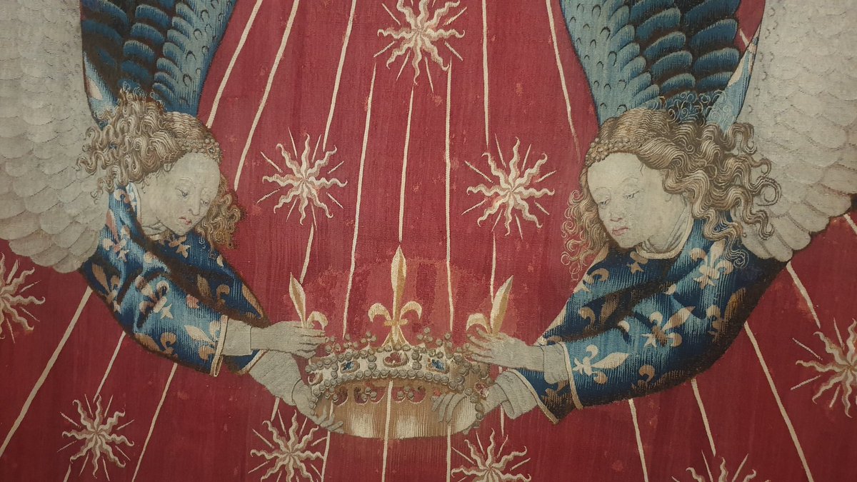 Les arts en France sous Charles VII. Visite aujourd'hui de la remarquable exposition temporaire du musée de Cluny organisée par Severine Lepape @mathieudeldicqu @MaxenceHermant et Sophie lagabrielle. 🙏 @museecluny