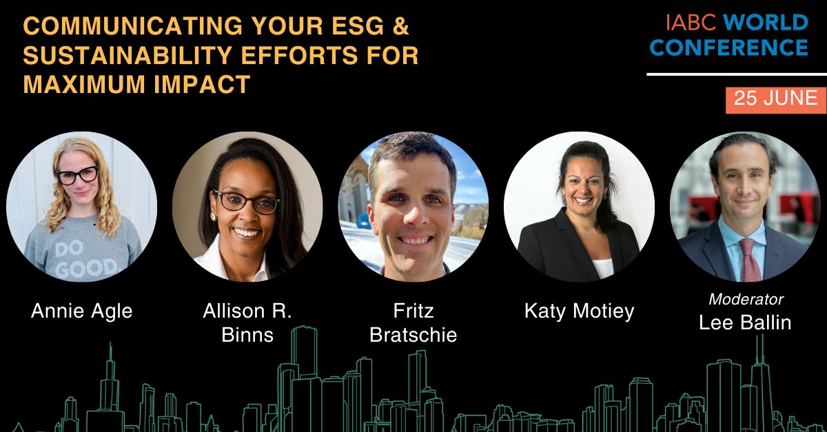 Communicating and contextualizing a company’s sustainability efforts has never been more important than it is today. Join this Spotlight Session at #IABC24 to learn best practices for sustainability reporting and communications, and more. Register now! hubs.li/Q02vcHh20