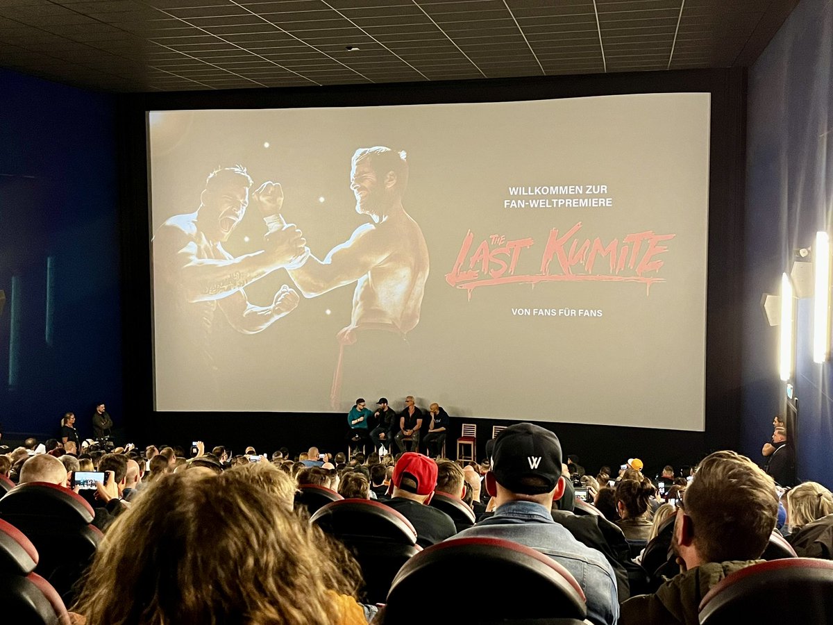 Amazing reaction to the premiere of The Last Kumite in Germany! #thelastkumite