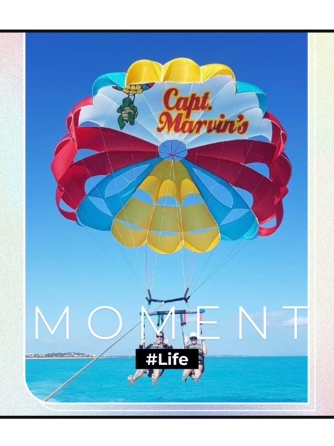 🤔 Who's ready for an adventure of a lifetime? 

❤ Make sure to #CherishEveryMoment and create unforgettable memories with Captain Marvin's Parasail! 🚤 🌊 🌅 #AdventureAwaits
-
-
Call Today to book your ride! ☎ +1-649-231-7245
-
#parasail #parasailing #parasailingadventure ...