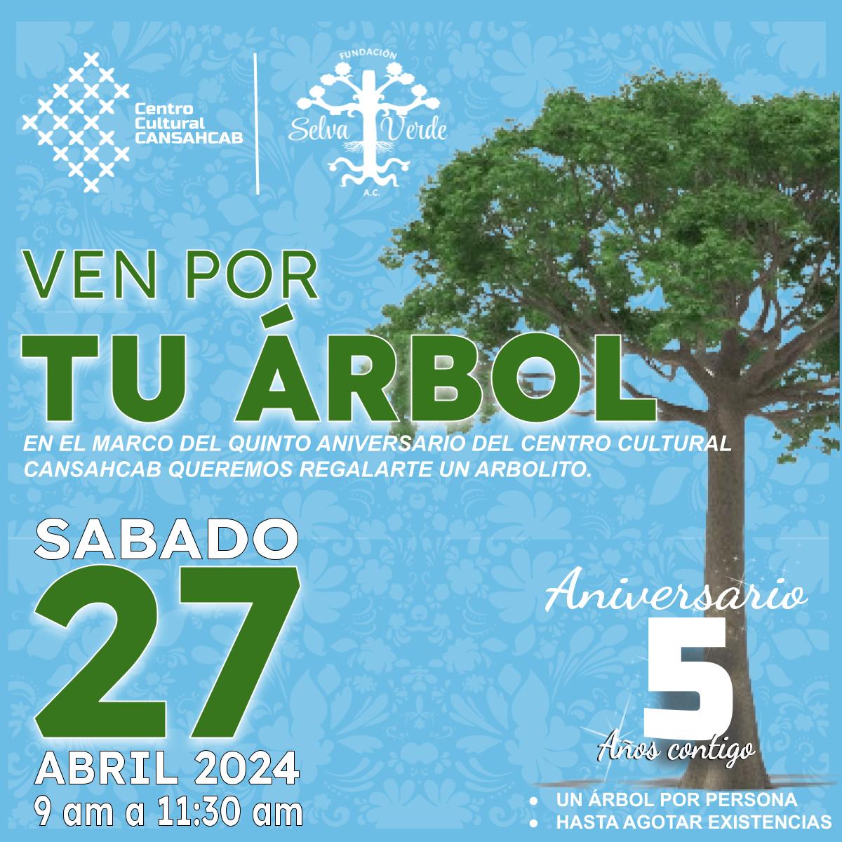 CansahcabCC's tweet photo. Te esperamos hoy Sabado 27 de Abril de 9am a 11:30am en nuestro espacio... Ven y adopta un hermoso arbolito de forma completamente gratis. 🌱 #AdoptaUnÁrbol #photooftheday #instagood #follow #repost #lifestyle #love #happy #ecologico #eco #nature https://t.co/d53soyBXLR