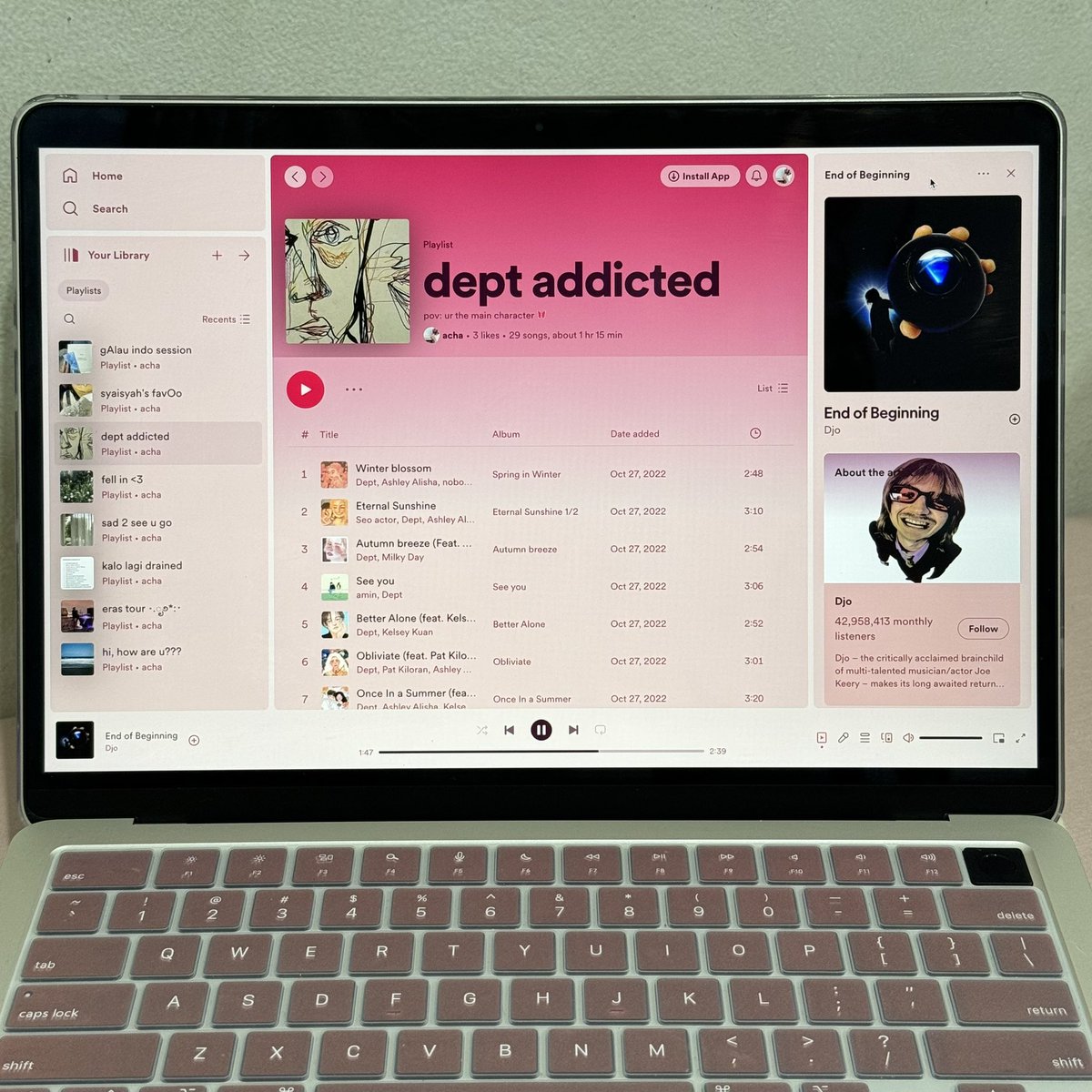 cloudysnowys's tweet image. 🎀 TUTORIAL PINK SPOTIFY 🎀
aku mau share cara bikin spotify jadi pink di & ini bisa diganti warna apapun. caranya GAMPANG & GA RIBET✨
SAVE & SHARE THREAD INI😝👇🏻