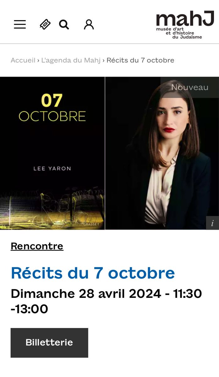 If you're in Paris, don’t miss out! Join Jonathan Hayoun and me tomorrow at the Musée d'Art et d'Histoire du Judaïsme as we discuss the book, the war, and explore ways to secure a better future for the Middle East