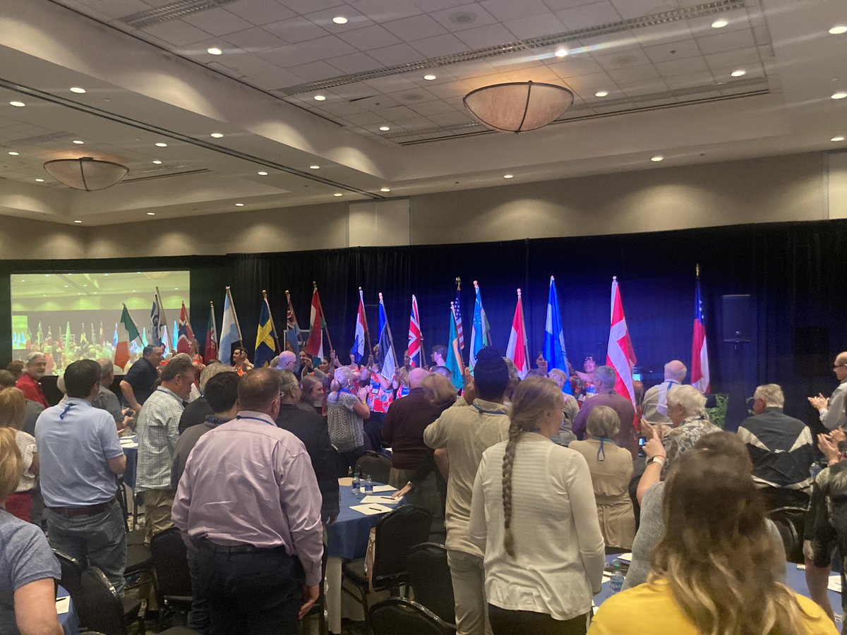 WinderRotary's tweet photo. District Conference 2024, celebrating our Georgia Rotary Student Program (GRSP) students. Awesomeness! https://t.co/sc4iH18yd2
