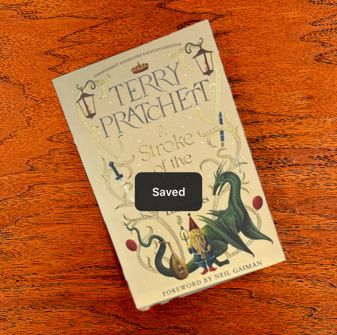 Stop by your favorite indie to pick up this #IndieBookstoreDay Exclusive: a special birthday edition of Terry Pratchett's A STROKE OF THE PEN—available today, only at indie bookstores!