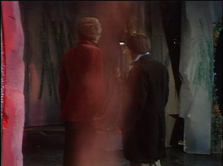 DWUDatabase's tweet photo. I may seem like a minor thing but I really like the camera shake when Omega is angry. It drives home the idea that the entire world is an extension of his will. The world is merely a part of him and his growing madness #DoctorWho #ThreeDoctors https://t.co/zXMIPVNQ2B