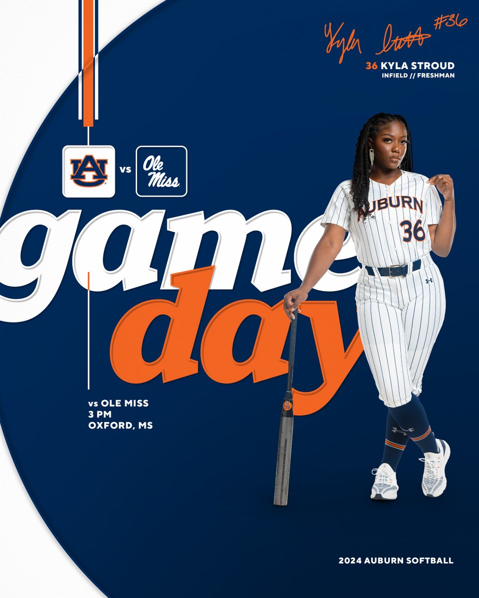 Who is ready for round ✌️? 🔗: linktr.ee/auburnsoftball #WarEagle