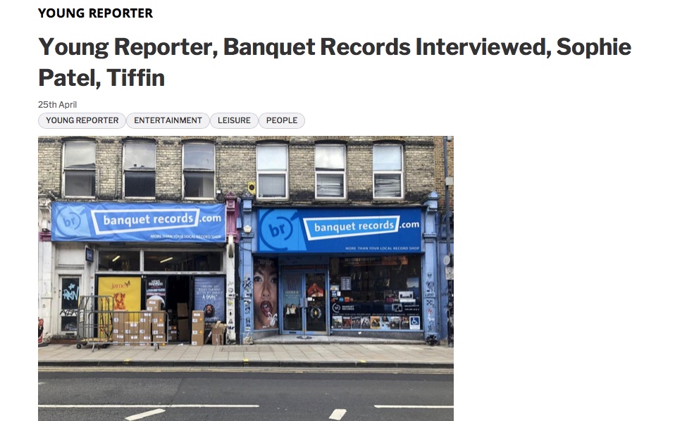 'Banquet Records is an extraordinary record shop based on Eden Street in Kingston, acting as a record shop by day and a gig host by night.' thisislocallondon.co.uk/news/24279468.…