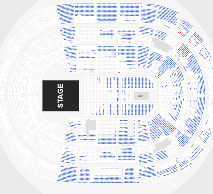 After 1 week of pre-sale, paid advertisements & social media posts. Only %14 of Cardi's 'BET Experience' tickets have sold.