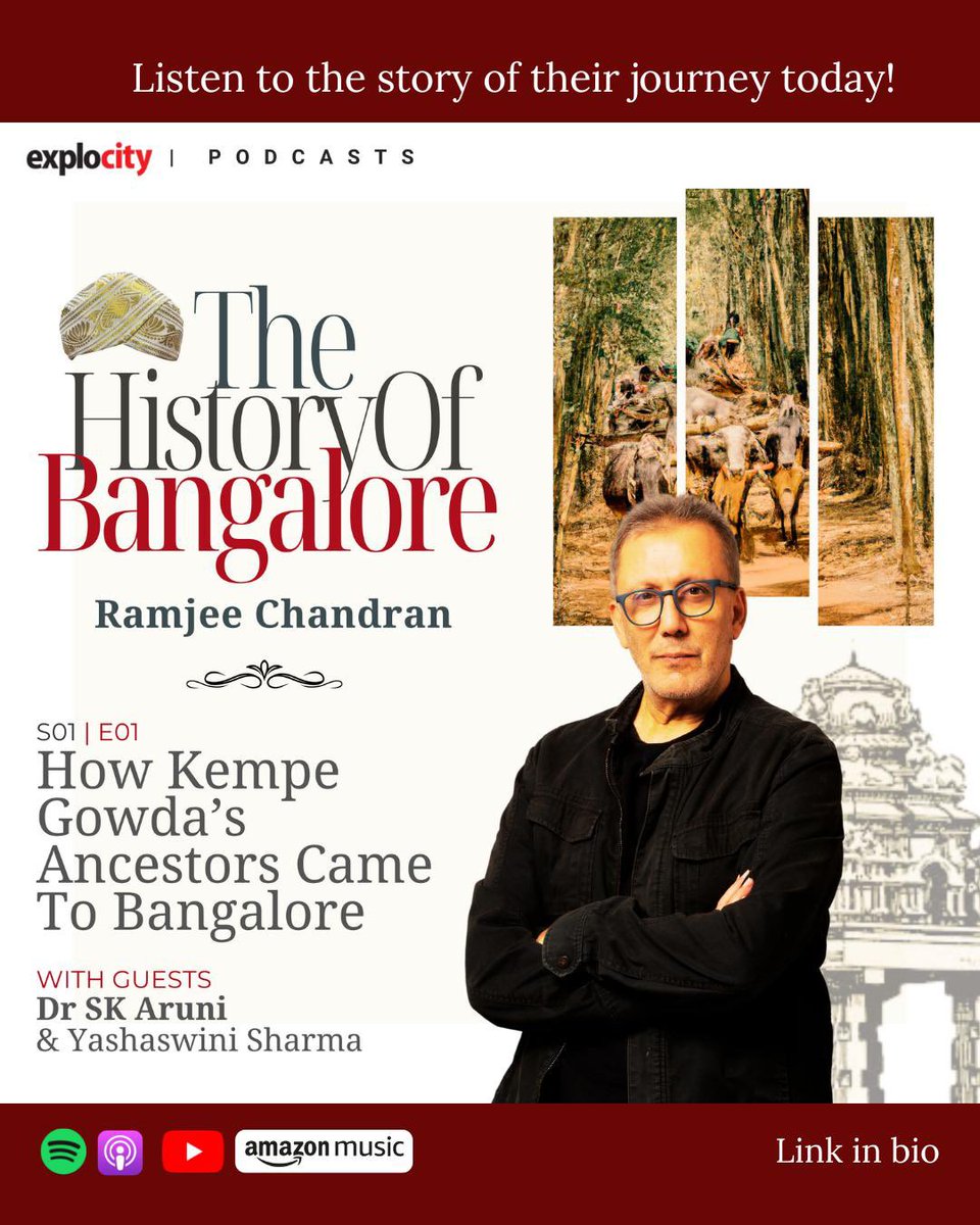 The story goes that Kempegowda’s ancestors left their homeland and took a difficult and long journey by cart until they reached a land of safety and opportunity.

Here’s a look at the path they took about 800 odd years ago. 

#Bangalore #Kempegowda #Indianhistory #ancienthistory