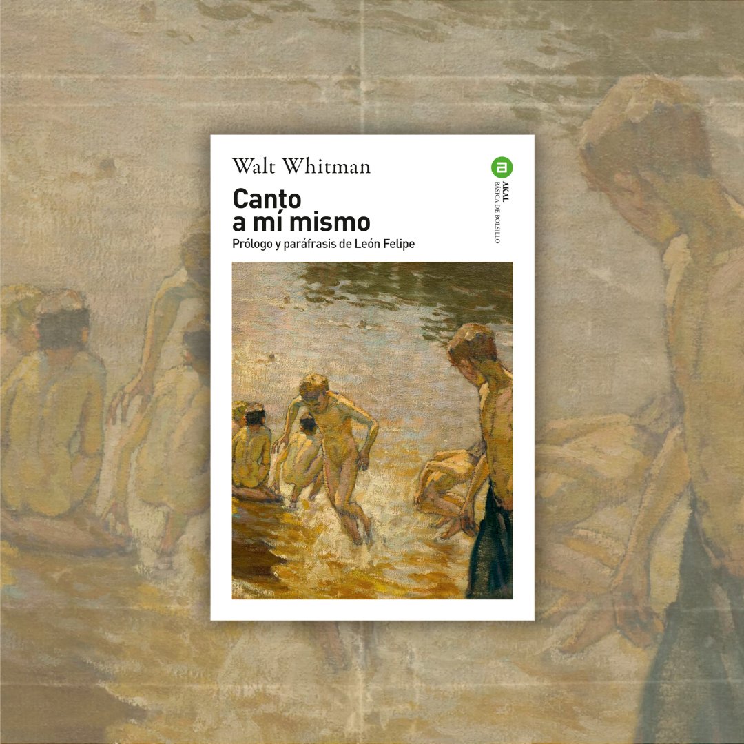 🔴 N O V E D A D ​🔴 «Ningún tiempo es tan grande para mí como este minuto de hora que me viene al través de millones de siglos.» — Walt Whitman. 👉 todostuslibros.com/libros/canto-a…