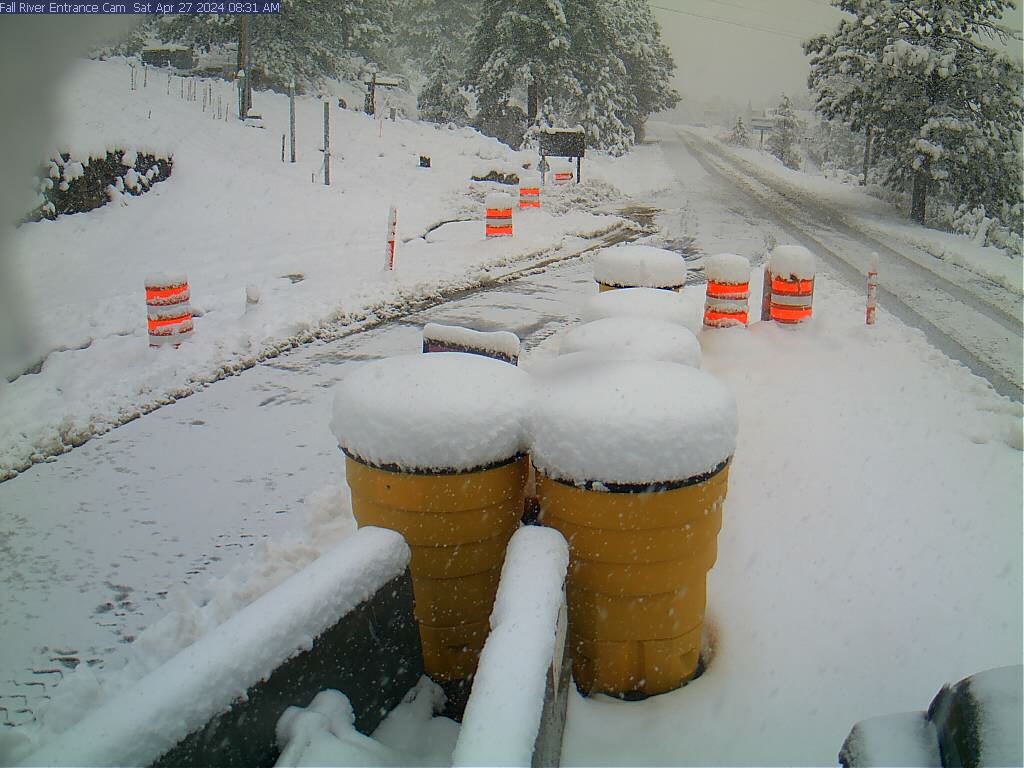 Traction Law in RMNP means all vehicles (4WD, AWD, 2WD) must have properly rated tires (Mud+Snow, Mountain+Snow, All-Weather) with a minimum 3/16' tread. Otherwise, you must use an approved traction control device, including snow chains, cables, tire/snow socks, studded tires.