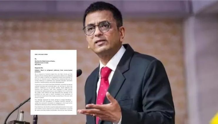 ‘Need to safeguard judiciary from unwarranted pressures’: 21 judges write to CJI Chandrachud alleging efforts to undermine judiciary buff.ly/4aBZ5xP #OurVoice #WeRIndia

WeRIndia - India's most trusted destination for latest India News.