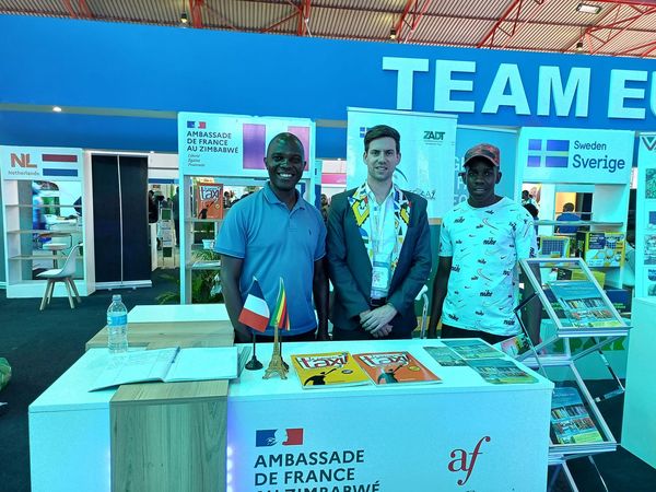 What a week at @ZITF1 representing #TeamFrance, thanks to the invitation of @euinzim A pleasure to developp more projects with our Zimbabwean, European and International partners @FranceZimbabwe