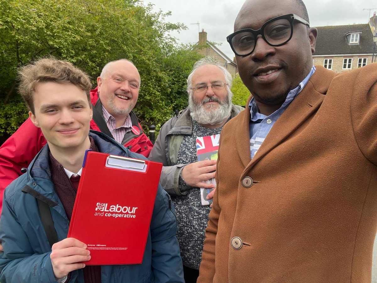 on the #LabourDoorstep with @StratfordLabour  in #StratfordUponAvon for @Sarah_Y_Feeney for the #PCC elections.  Overwhelming Labour response today!  Only @UKLabour can beat the #Tories in #Warwickshire   Thank you Voters