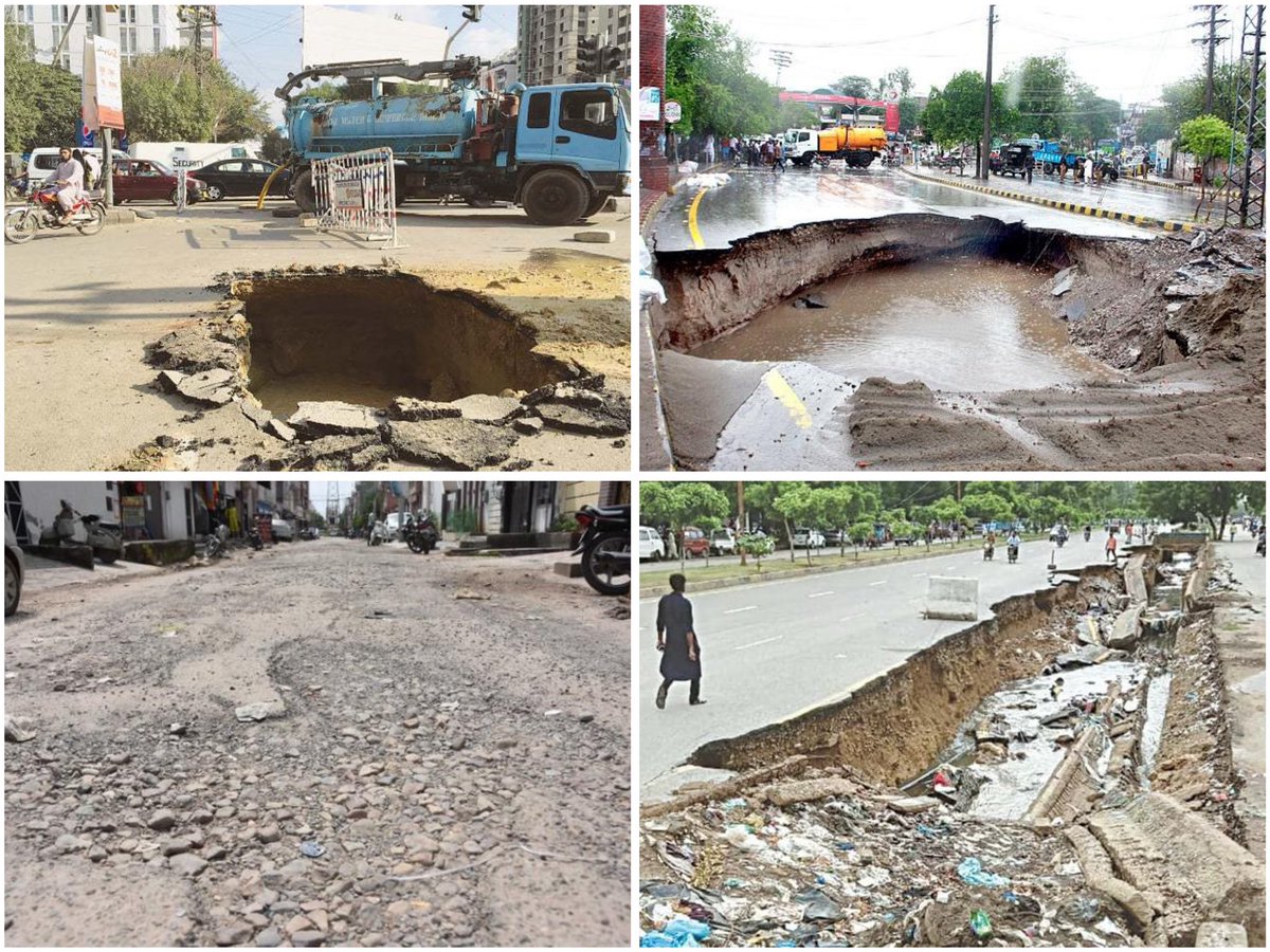UDhaduk01's tweet photo. @Manusreborn_ Welcome to Pakistan 🇵🇰❤️

Most roads in major cities are dug up or destroyed https://t.co/oZo9lsXPLU