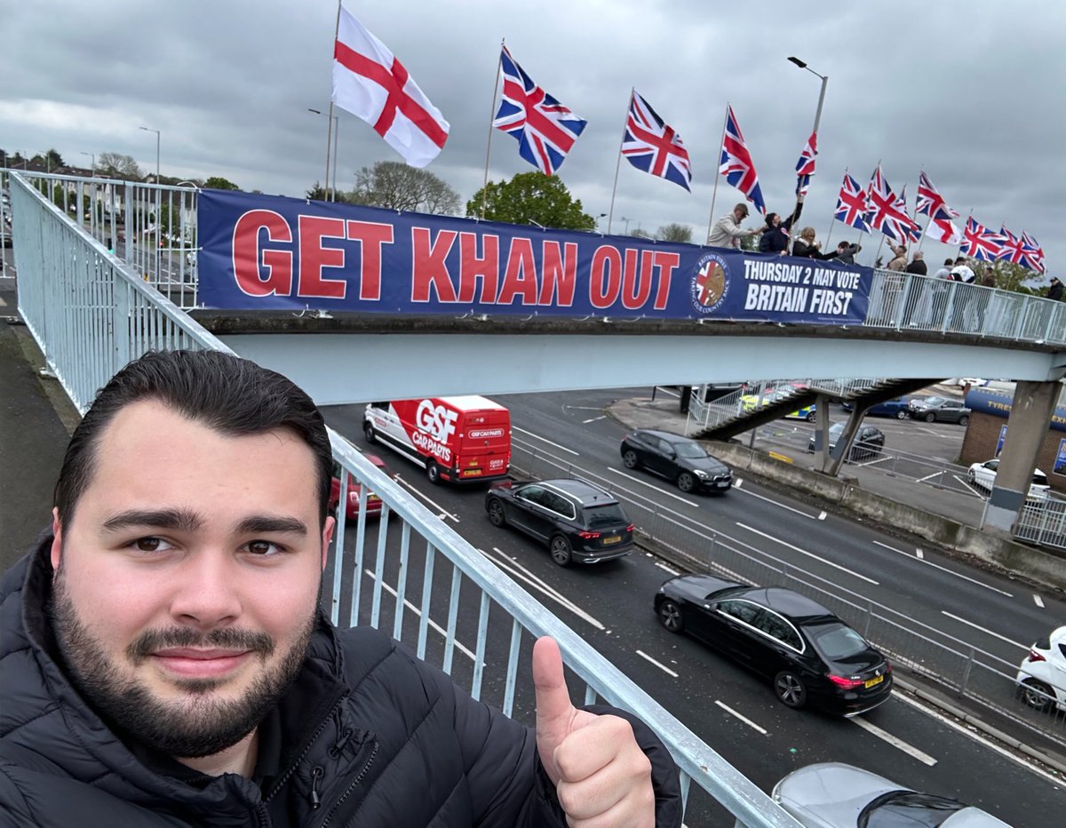 Get Khan out! Vote ‘Britain First - No to Immigration’ in the London Mayoral and Assembly election this Thursday May 2nd! #BritainFirst 🇬🇧🏴󠁧󠁢󠁥󠁮󠁧󠁿💪🏻