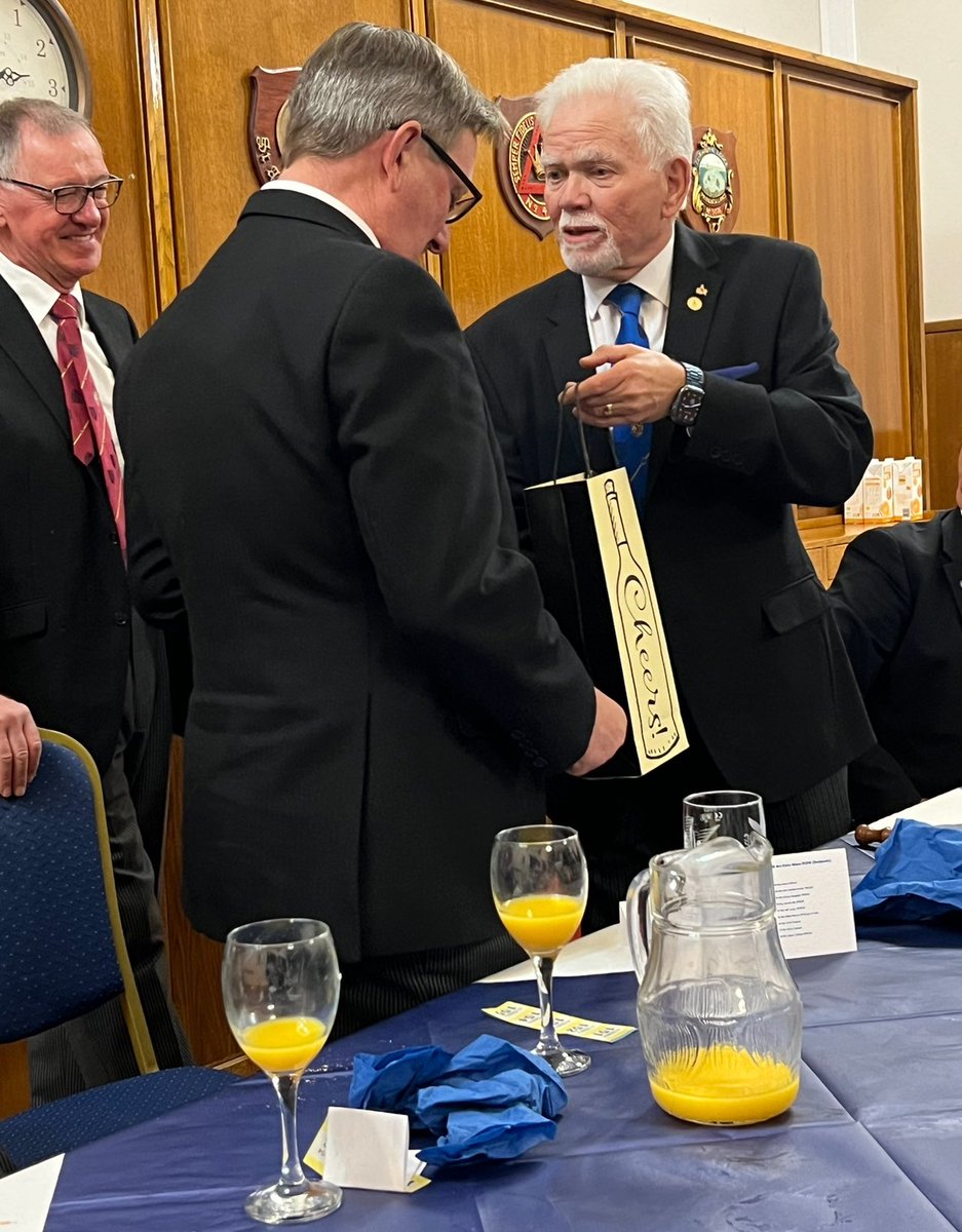 Well done  <a href="/PaulHesketh16/">Paul Hesketh</a> A fabulous meeting and a witty festive board response too! £50 is £50 😉