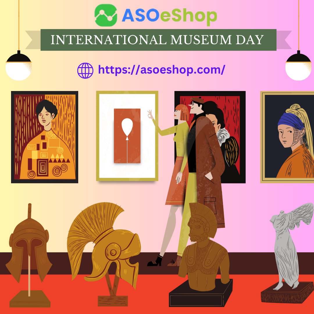 ASOeShop's tweet photo. Happy International Museum Day! Let's explore, discover, and appreciate the rich cultural heritage preserved in museums around the world. 🏛️🌍 #MuseumDay #CulturalHeritage #museum #art #asoeshop #history #photography #travel #architecture #artist #painting #contemporaryart #arte https://t.co/66DsDkRoc6