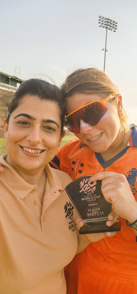 POM for @KNCBcricket @sterdester for 70 off 51. Naughty as ever 😋💪🏼🤸‍♀️