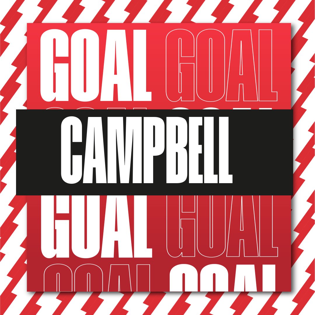 Campbell scores ⚽️