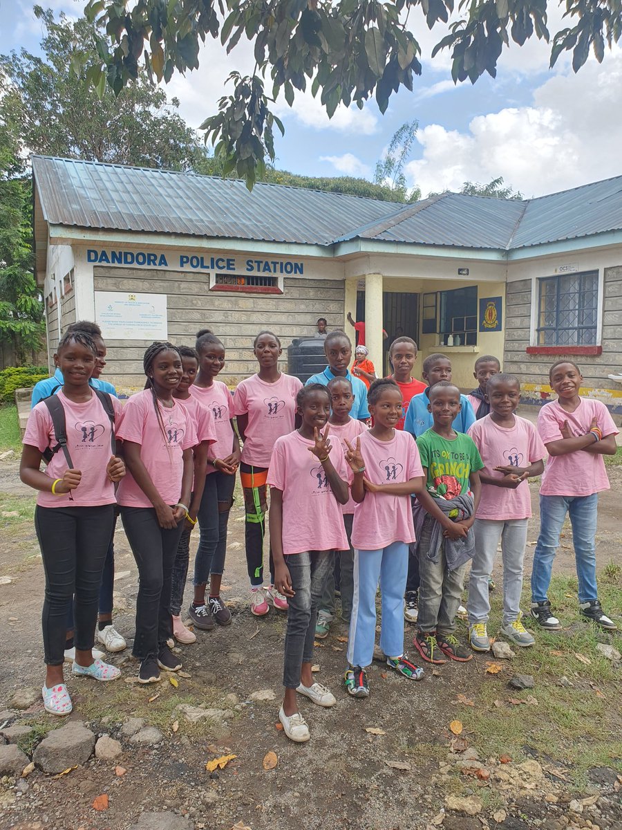 A field trip to Dandora Police Station to help our students understand the role of the Police in the community. We are grateful to the kind and friendly officers who patiently answered all their questions. #Communitypolice #educational #learning #Dandora