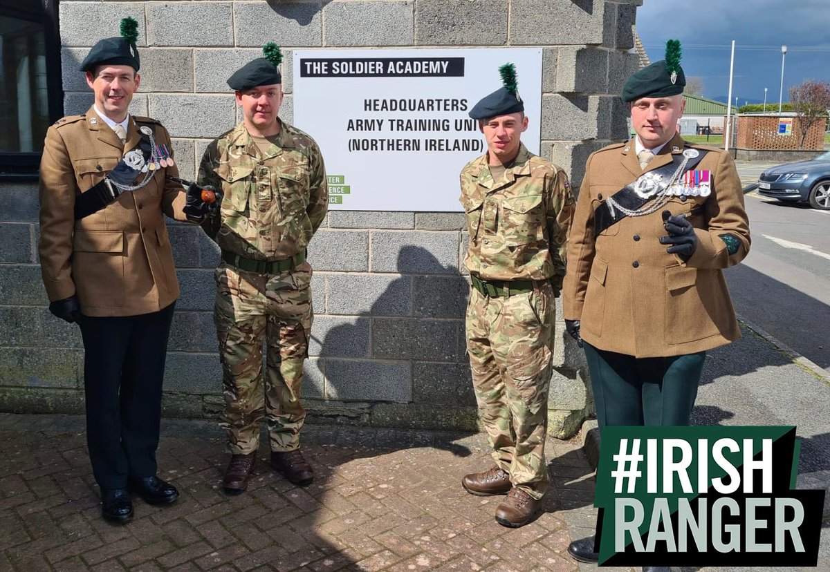 Congratulations to the #IRISHRANGERS who passed out of The Army Training Unit (NI) today. ☘️ If you’re interested in joining 2 R IRISH, please don’t hesitate to get in touch by emailing recruiting@royal-irish.com or calling 07929053675