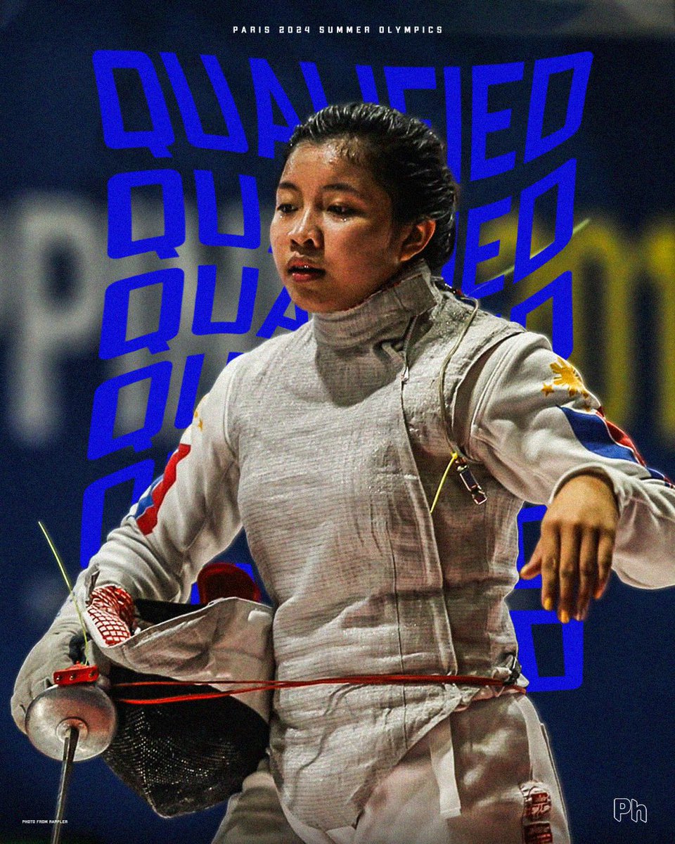 🇵🇭 IS BACK AFTER 32 YEARS! 🤺

Samantha Catantan becomes the first Filipino fencer to compete at the Olympics since Barcelona 1992. #LabanPilipinas