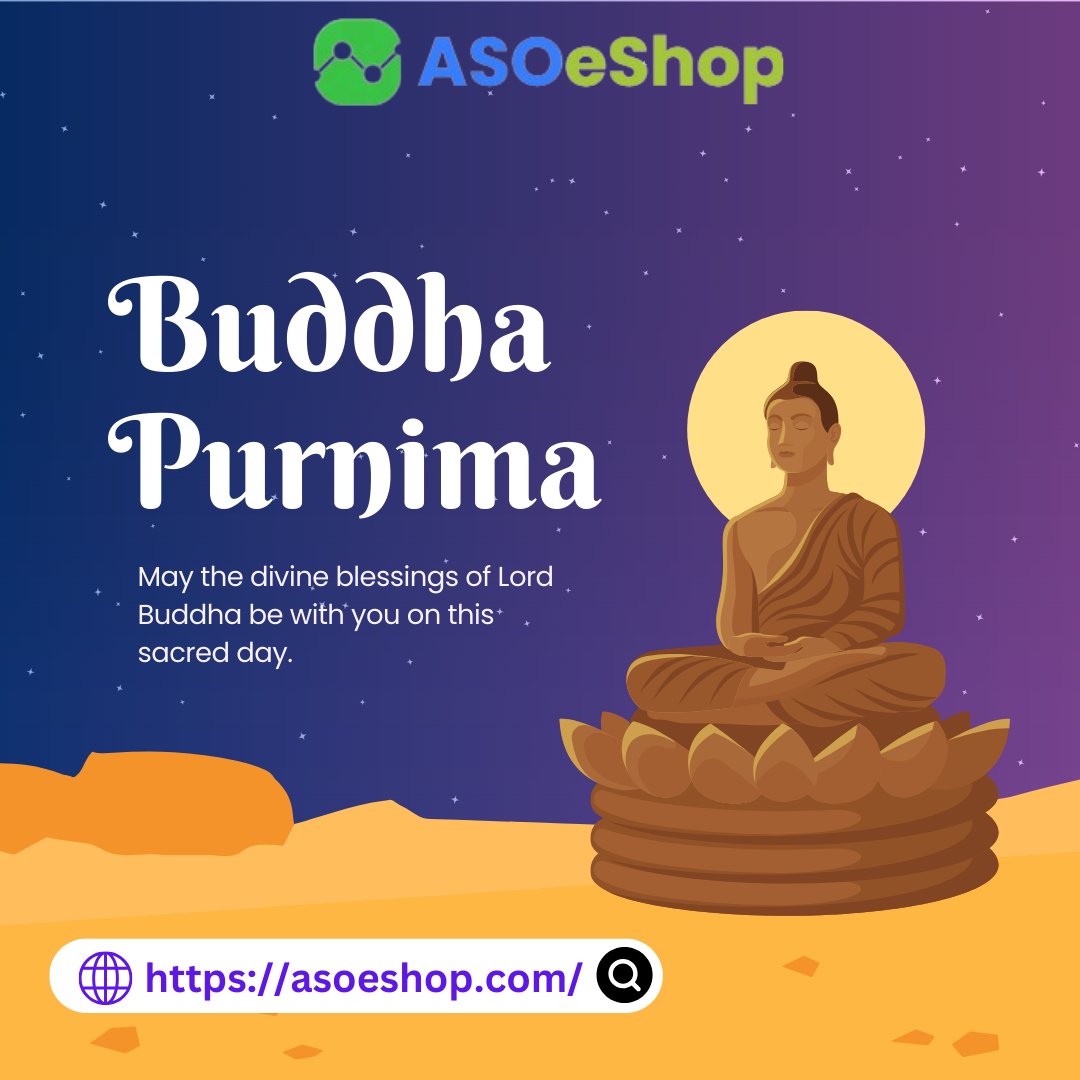 ASOeShop's tweet photo. Wishing everyone a peaceful and enlightening Buddha Purnima! May the teachings of Lord Buddha inspire us towards compassion, wisdom, and inner peace. 🙏🌕 #asoeshop #BuddhaPurnima #BuddhaJayanti #buddhapurnima #buddha #buddhaquotes #buddhastatue #buddhism #buddhateachings https://t.co/ecY3jwUTSe