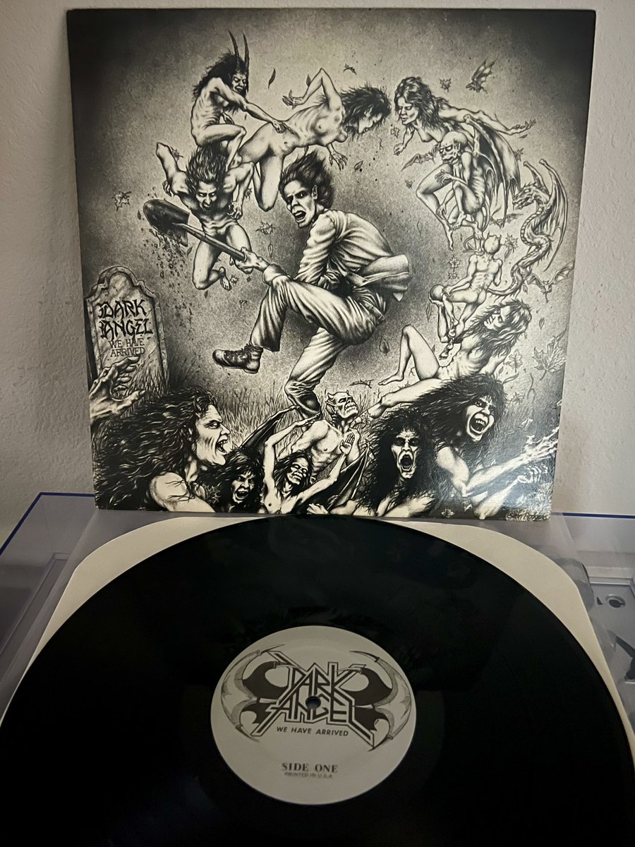 This We Have Arrived OP is one of the favorite albums in my collection! The era, the cover art, the scene & of course the music & brutality of their thrash/speed delivery. Along w/ Hell Awaits, Sirens, Seven Churches, Ample Destruction, RTL & Infernal Overkill dominated my TT.
