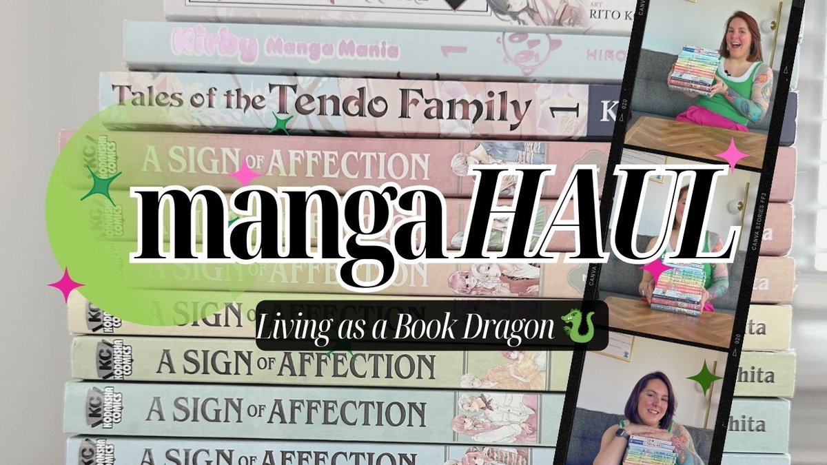 📚✨ Excited to share my latest manga haul with you all! 🎉 

From heartwarming romances to mysterious adventures, but mostly romance!🌟 

🔗Link in bio

#MangaHaul #BookTube #NewVideoAlert 📖🎥