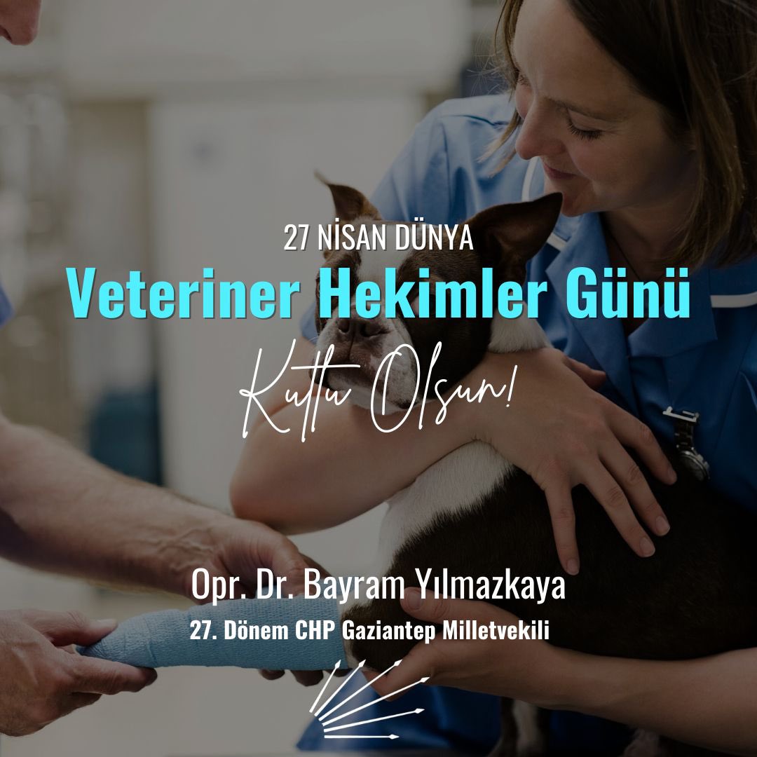 Bugün, tüm sevimli dostlarımızın sağlıklı ve mutlu kalmasını sağlayan kahramanlarımızı, veteriner hekimlerimizi kutlama günü! 🐶🐱💉 Veterinerlerimizin emeği ve adanmışlığı sayesinde, en iyi arkadaşlarımız her zaman en iyi ellere emanet. ❤️🐾 #VeterinerHekimlerimizeTeşekkürler