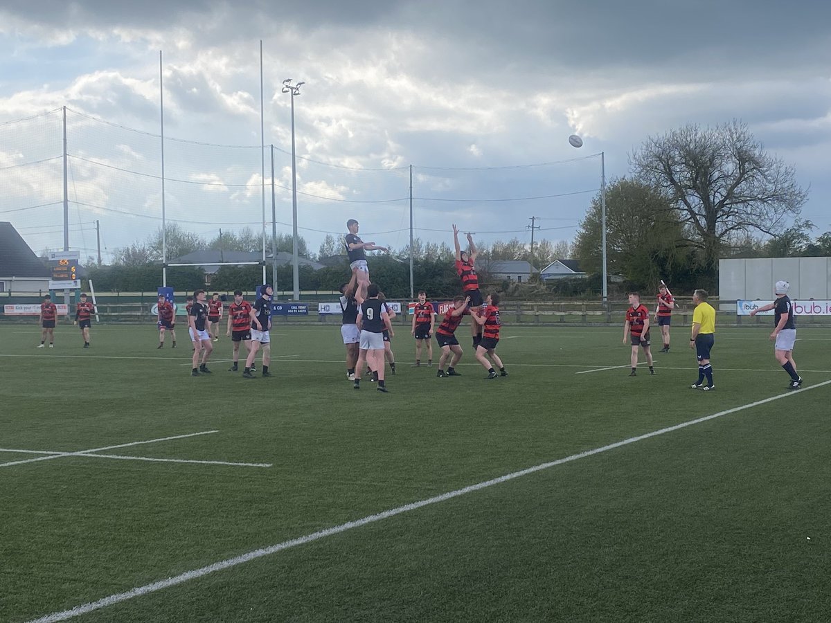 Super first half here at Mullingar - @longfordrugby up 29-0 v Tullamore in the U17’s Towns Plate Final…