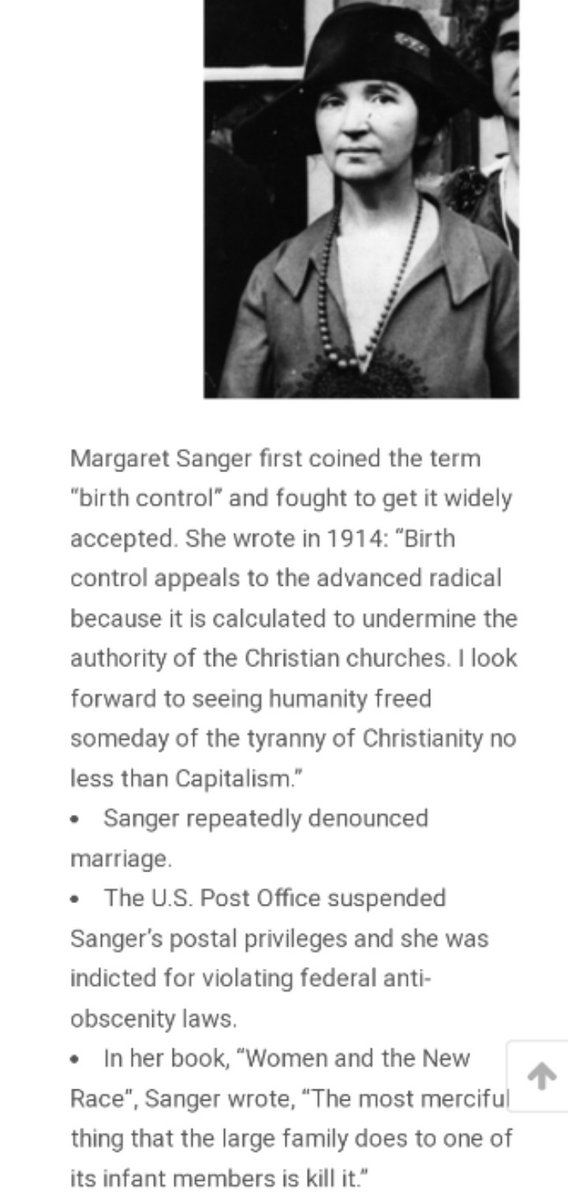 It's a misconception, (pardon the pun!) that the origins of the pro- abortion movement are in Women's Rights.
The origins of abortion lie in eugenics.
Margaret Sanger, Marie Stopes were eugenicists.
They wanted fewer blacks, Irish, poor, & disabled people.
How they succeeded!