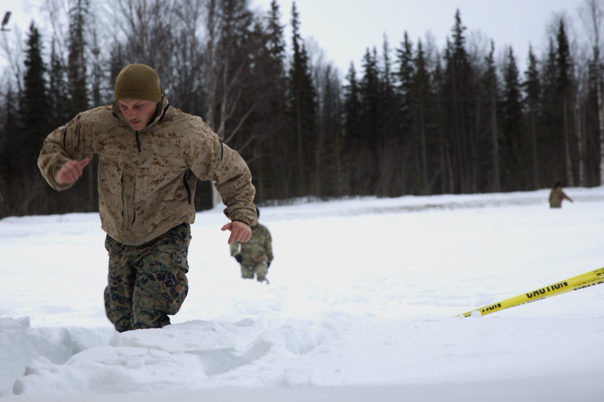 ARCTIC EDGE 2024: 1st Marine Division nurses and corpsmen conducted cold weather medical operations. The participants in the training executed the MARCH trauma assessment, addressing Massive Hemorrhage, Airway Management, Respiration, Circulation, and Hypothermia/Head.