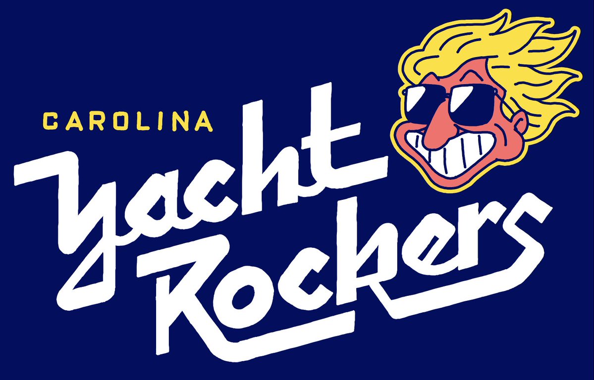 The Carolina Disco Turkeys announced this week that they’ll play a game as the Yacht Rockers this Summer, and use a logo that might feel a little familiar to baseball fans... Story: news.sportslogos.net/2024/04/27/car…