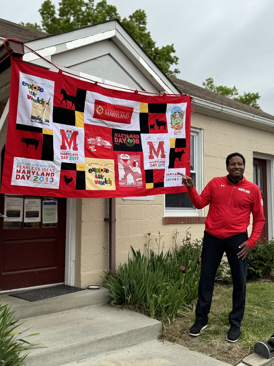 A #MarylandDay quilt - I want one!