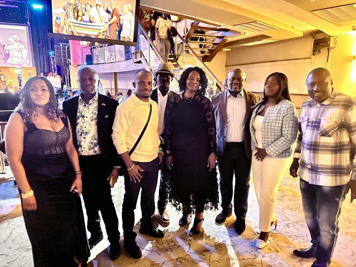 Yesterday evening, members of the SLHC, including Deputy HC Mrs. Yvonne King Odigboh, attended a thrilling live concert at the Light House in South East London, showing support for and celebrating with one of Sierra Leone's most renowned and exciting artists, FAMOUS.