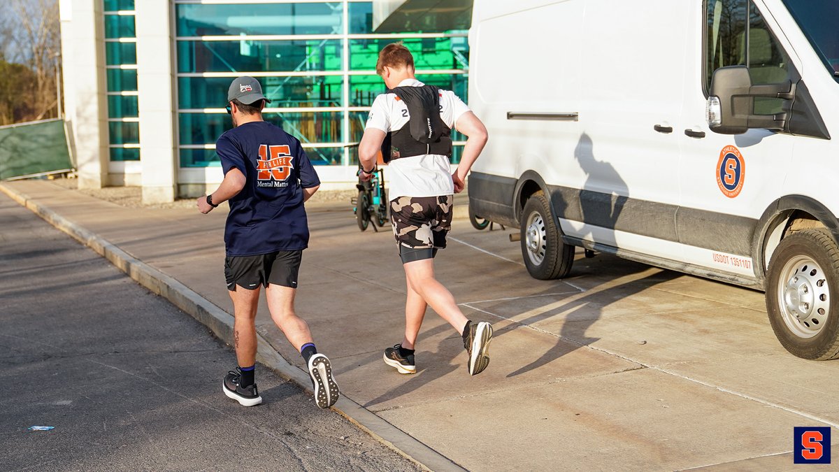 Syracuse Men’s Lacrosse (@cusemlax) on Twitter photo He's off and he's been moving for four hours!
Patrick Duffy kicked off a 24 hour run at 7 a.m. today and he'll wrap up at 7 a.m. on Sunday, all to help raise awareness and funds for <a href="/15forlifeorg/">15 For Life</a>.
📰tinyurl.com/4srfke3t
#HHH x #LikeNoOther He's off and he's been moving for four hours!
Patrick Duffy kicked off a 24 hour run at 7 a.m. today and he'll wrap up at 7 a.m. on Sunday, all to help raise awareness and funds for <a href="/15forlifeorg/">15 For Life</a>.
📰tinyurl.com/4srfke3t
#HHH x #LikeNoOther
