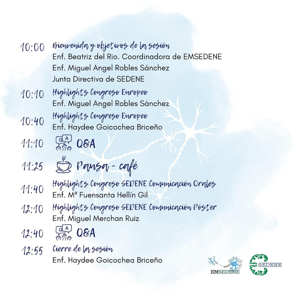 Sociedad Española de Enfermería Neurológica tweet media
