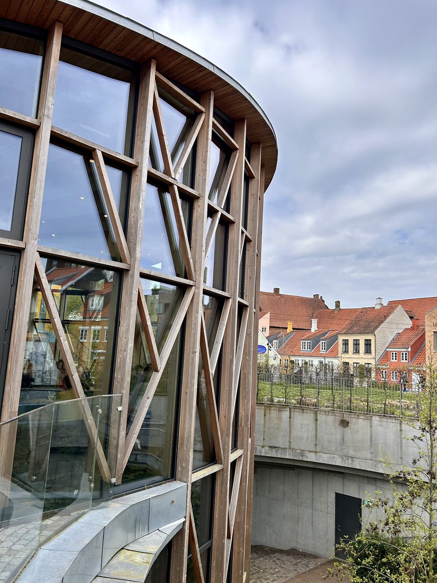 A trip round the Hans Christian Anderson Museum, Odense Denmark. Beautiful sustainable building sympathetic to the surroundings and provides a stunning audio visual experience of his life and his stories. 🤩 The match girl was particularly beautiful, but tragic. 😢#arts #culture