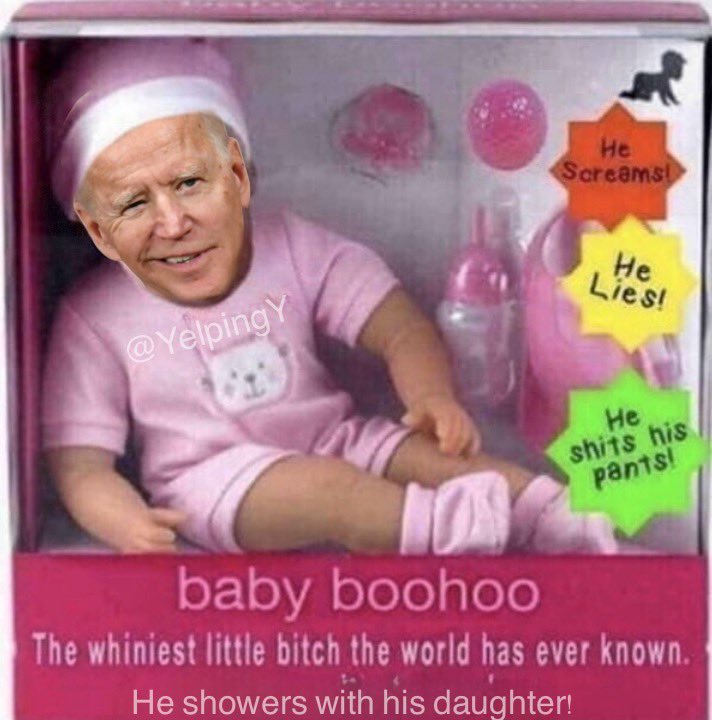 New Joe Biden doll, now available in Ukraine.